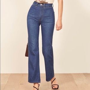 Reformation Willow Jean Sz 28 Medium Wash